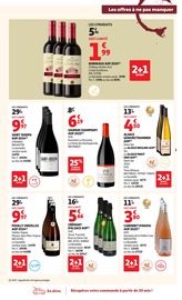 Promos Vin Rouge dans le catalogue "FOIRE AUX VINS D'AUTOMNE" de Auchan Hypermarché à la page 3
