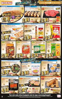 Prospectus Norma à Woippy, "Votre Discounter Régional", 12 pages de promos valables du 17/12/2025 au 23/12/2025