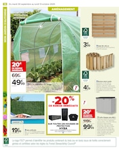 Haie Artificielle Angebote im Prospekt "PRÉPAREZ L’AUTOMNE : JARDIN - BRICOLAGE" von Carrefour auf Seite 18