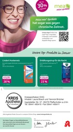 mea - meine apotheke Apotheken Prospekt der aktuellen Woche mit 4 Seiten, gültig von 01.01.2026 bis 31.01.2026, in Schweitenkirchen und Umgebung Aktueller mea - meine apotheke Apotheken Prospekt in Schweitenkirchen und Umgebung, "Unsere Januar-Angebote" mit 4 Seiten, 01.01.2026 - 31.01.2026