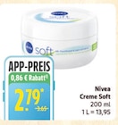 Creme Soft im Angebot bei Marktkauf in Greifswald Creme Soft Angebote von Nivea bei Marktkauf Greifswald für 2,79 €