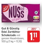 Edel Zartbitter Schokolade Angebote von Gut & Günstig bei E center Filderstadt für 1,11 €