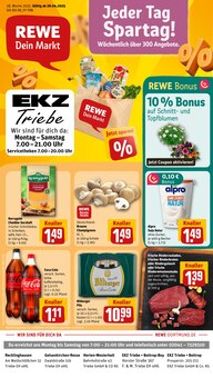 Coca Cola im REWE Prospekt "Dein Markt" mit 32 Seiten (Bottrop)