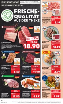 Schweinebraten im Kaufland Prospekt "Aktuelle Angebote" mit 48 Seiten (Leipzig)