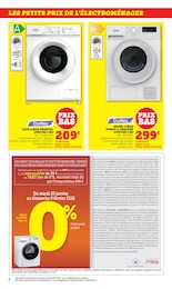 Prix et réduction Sèche-Linge dans le prospectus Super U en cours Offre Sèche-Linge dans le catalogue Super U du moment à la page 4
