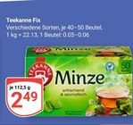 Aktuelle Teekanne Angebote bei GLOBUS in Duisburg Aktuelles Fix Minze Angebot bei GLOBUS in Duisburg ab 2,49 €
