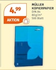 Kopierpapier Angebote von Müller bei Müller Pforzheim für 4,99 €