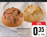 Kartoffelbrötchen im Angebot bei E center in Ansbach Kartoffelbrötchen Angebote bei E center Ansbach für 0,35 €