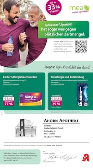 Aktueller mea - meine apotheke Prospekt "Unsere April-Angebote" für Coesfeld Aktueller mea - meine apotheke Prospekt für Coesfeld mit Seiten