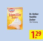 Vanillin Zucker im Angebot bei famila Nordost in Flensburg Vanillin Zucker Angebote von Dr. Oetker bei famila Nordost Flensburg für 1,29 €
