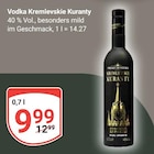 Aktuelles Vodka Kremlevskie Kuranty Angebot bei GLOBUS in Duisburg ab 9,99 €