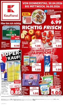 Red Bull im Kaufland Prospekt "Aktuelle Angebote" mit 62 Seiten (Zwickau)