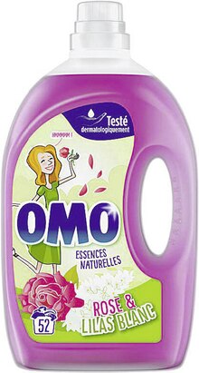 Lessive liquide concentrée Rose & Lilas Blanc Essences Naturelles* - Géant Casino à Albi Lessive liquide concentrée Rose & Lilas Blanc Essences Naturelles* en promo chez Géant Casino Albi à 6,04 €