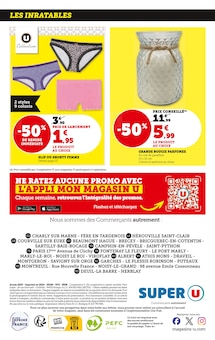 Promo Vêtements dans le catalogue Super U du moment à la page 24