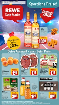 REWE Prospekt Dein Markt mit  Seiten