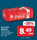 Big Pack im Angebot bei nah&frisch in Rheda-Wiedenbrück Big Pack Angebote von Coca-Cola bei nah&frisch Rheda-Wiedenbrück für 8,49 €