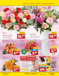 Netto Marken-Discount Blumen im Prospekt 
