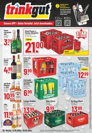 Aktueller Trinkgut Getränkemärkte Prospekt für Linz: Aktuelle Angebote mit 6} Seiten, 13.05.2024 - 18.05.2024