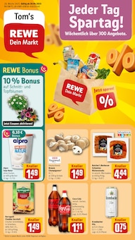 REWE Prospekt Dein Markt mit 22 Seiten