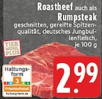 Aktuelles Roastbeef auch als Rumpsteak Angebot bei E center in Koblenz ab 2,99 €