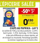 CHIPS AU PAPRIKA - LAY’S - Supeco CHIPS AU PAPRIKA - LAY’S à 0,80 € dans le catalogue Supeco
