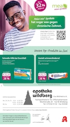 mea - meine apotheke Prospekt für Nagold: "Unsere Juni-Angebote", 4 Seiten, 01.06.2026 - 30.06.2026