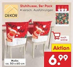 Stuhlhusse, 2er Pack von DEKOR im aktuellen Netto Marken-Discount Prospekt für 6,99 €