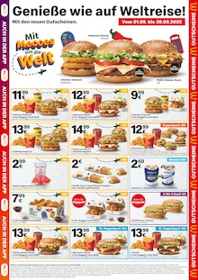 McDonalds Prospekt der KW 35 "Genieße wie auf Weltreise!" Aktueller McDonalds Prospekt "Genieße wie auf Weltreise!" Seite 1 von 34 Seiten
