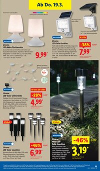 Solar-Led-Lampen im aktuellen Lidl Prospekt (Nürnberg) Solar-Led-Lampen im Lidl Prospekt "LIDL LOHNT SICH" mit 68 Seiten (Nürnberg)