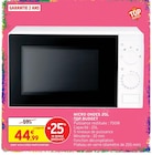 Micro ondes 20L - TOP BUDGET - Intermarché Super à Calais Micro ondes 20L - TOP BUDGET en promo chez Intermarché Super Calais à 44,99 €