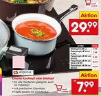 Emaille Kochtopf oder Stieltopf Angebote von alpina bei Netto Marken-Discount Straubing für 7,99 €