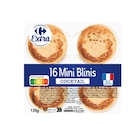 Mini Blinis - CARREFOUR EXTRA en promo chez Carrefour Market Mini Blinis - CARREFOUR EXTRA dans le catalogue Carrefour Market