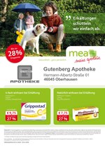 mea - meine apotheke Prospekt "Unsere November-Angebote", 4 Seiten, für Oberhausen, 01.11.2019 - 30.11.2019 mea - meine apotheke Prospekt "Unsere November-Angebote", 4 Seiten, für Oberhausen, 01.11.2019 - 30.11.2019