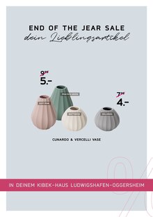 Blumen im Kibek Prospekt "END OF THE YEAR SALE" mit 18 Seiten (Mannheim)