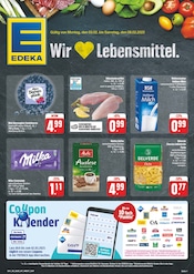 Aktueller EDEKA Prospekt mit Kaffee, "Wir lieben Lebensmittel!", Seite 1