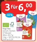 Tee im Angebot bei budni in Pinneberg Tee Angebote von Yogi Tee bei budni Pinneberg für 6,00 €