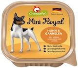 Mini Royal Huhn & Garnelen im Angebot bei REWE in Sankt Augustin Mini Royal Huhn & Garnelen Angebote von GranataPet bei REWE Sankt Augustin für 1,19 €