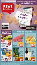 Aktueller REWE Prospekt mit Lebensmittel, "Dein Markt", Seite 1