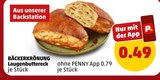 Laugenbuttereck von Bäckerkrönung für 0,49 € bei Penny-Markt im Angebot Laugenbuttereck von Bäckerkrönung im aktuellen Penny-Markt Prospekt
