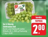 Aktuelles Tafeltrauben hell Angebot bei E center in Nürnberg ab 2,00 €