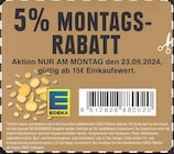 5% MONTAGSRABATT bei EDEKA im Nassenfels Prospekt für 