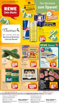 Aktueller REWE Prospekt "Dein Markt" für Castrop-Rauxel Aktueller REWE Prospekt für Castrop-Rauxel mit Seiten