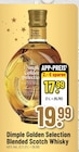 Golden Selection Blended Scotch Whisky Angebote von Dimple bei Trinkgut Worms für 17,99 €