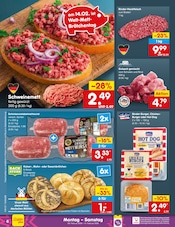 Aktueller Netto Marken-Discount Prospekt mit Hackfleisch, "Aktuelle Angebote", Seite 6