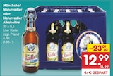 Aktuelle Radler Angebote bei Netto Marken-Discount in Regensburg Aktuelles Naturradler oder Naturradler Alkoholfrei Angebot bei Netto Marken-Discount in Regensburg ab 12,99 €