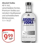 Absolut Vodka im Angebot bei GLOBUS in Rostock Absolut Vodka Angebote bei GLOBUS Rostock für 9,99 €