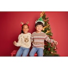 Pull de noël garçon - SRG en promo chez Carrefour Pull de noël garçon - SRG dans le catalogue Carrefour