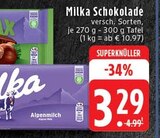 Aktuelle Schokolade Angebote bei EDEKA in Mönchengladbach Aktuelles Schokolade Angebot bei EDEKA in Mönchengladbach ab 3,29 €