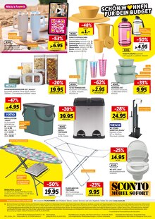 Bügelbrett im Sconto SB Prospekt "HAUSHALT SPEZIAL" mit 4 Seiten (Erfurt)