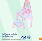 Coiffeuse en bois - MINI MATTERS dans le catalogue Action